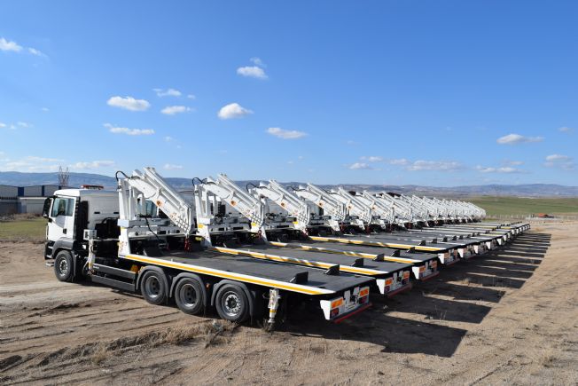 Katlanır Bomlu Vinçler