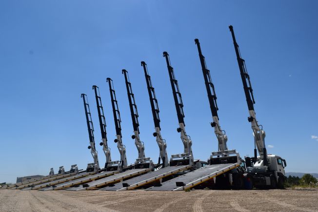 Katlanır Bomlu Vinçler